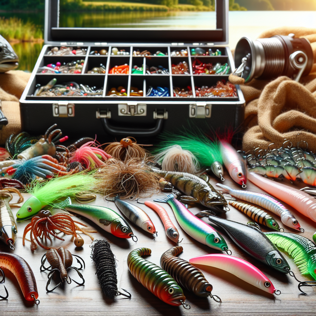 Different types of fishing bait